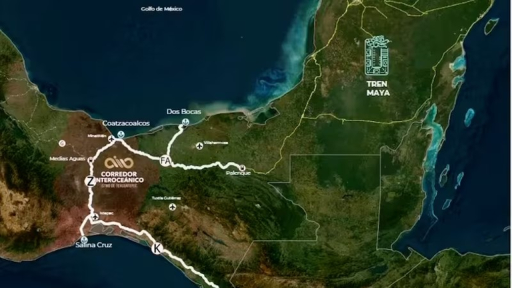 Foto: NV Noticias | Corredor Interoceánico del Istmo de Tehuantepec (CIIT)
