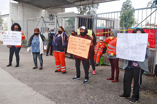 Protesta de naranjitas