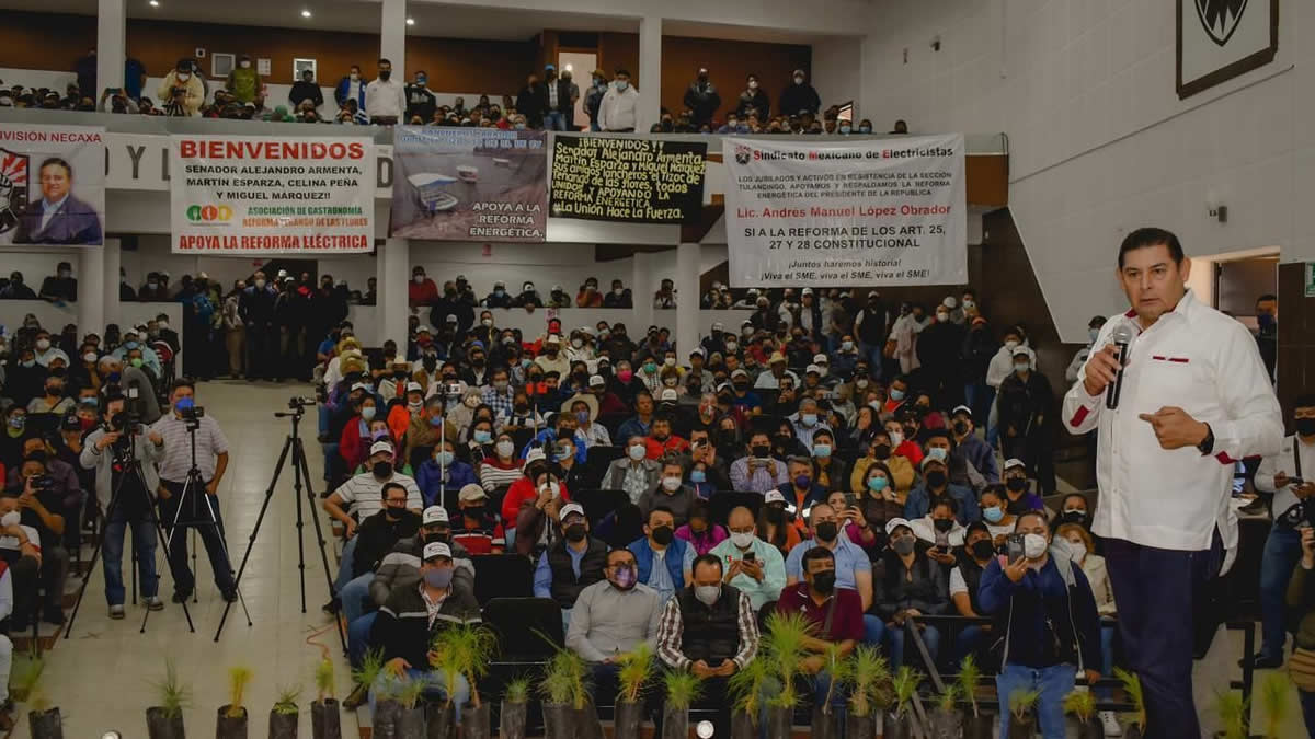 Con unidad y patriotismo lograremos la soberanía energética: Armenta