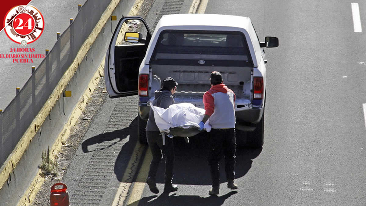 Muere hombre tras ser atropellado en la autopista México-Puebla