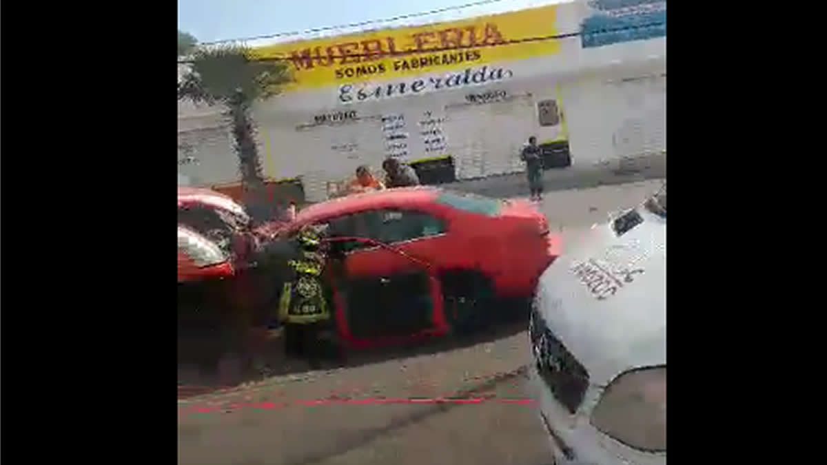 Provoca accidente ruta 86 en Amozoc; muere pareja y niña de 3 años resulta herida