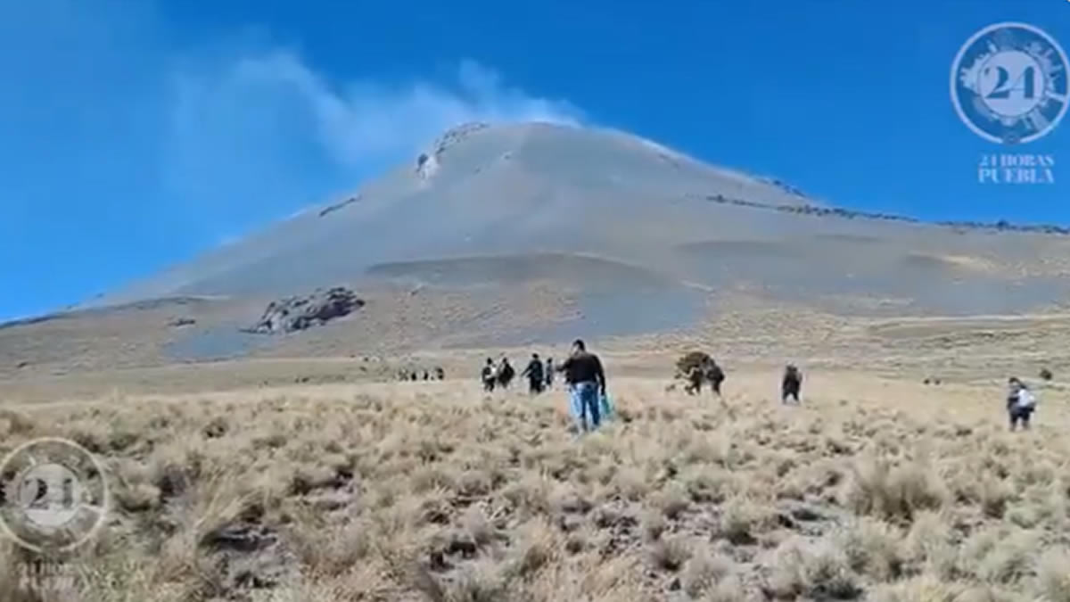 Realizan ceremonia en las faldas del volcán por el cumpleaños de Don Goyo