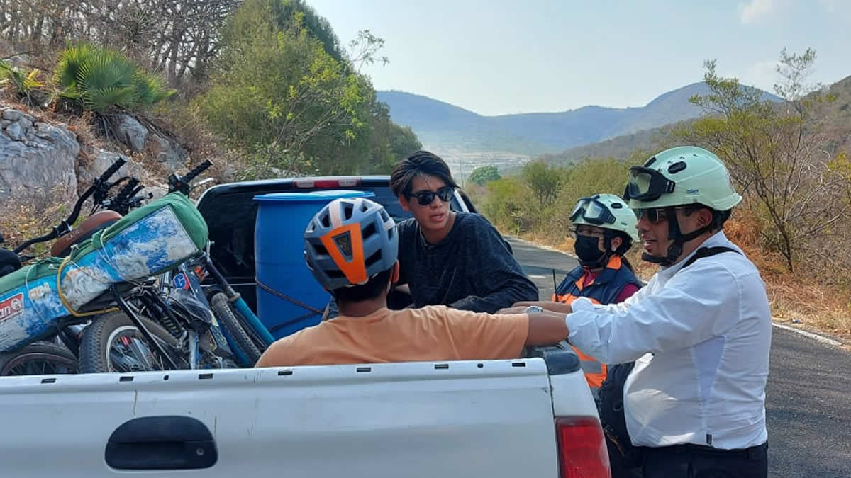 Ubica Protección Civil a tres jóvenes reportados como extraviados en El Aguacate