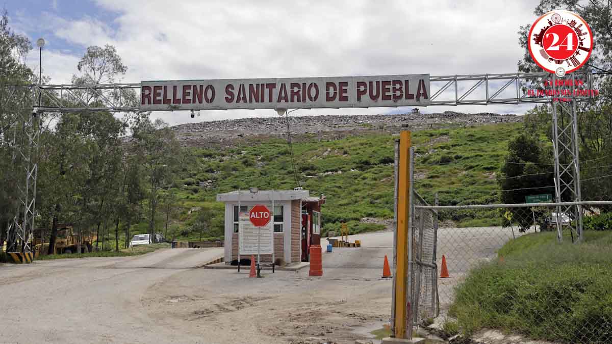 Relleno sanitario /Puebla /24-horas