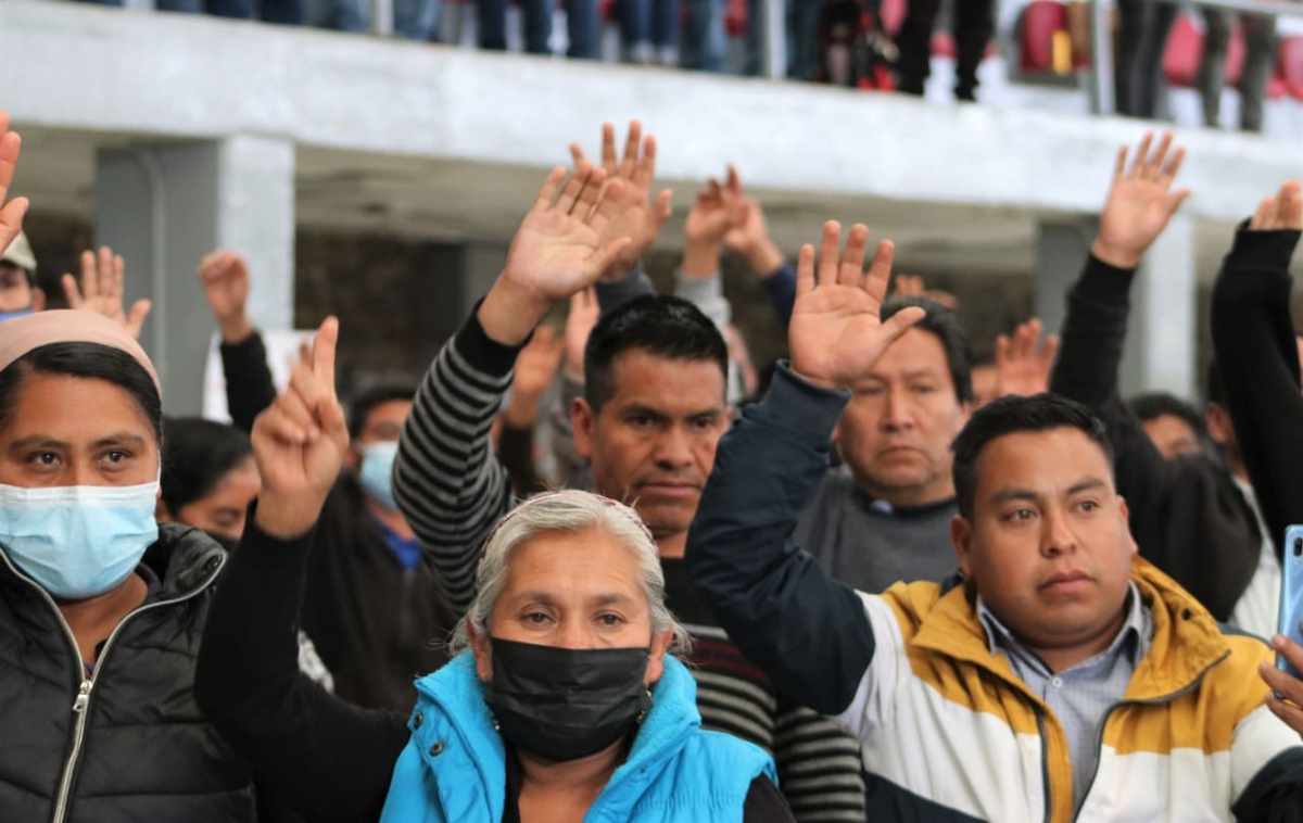 Presentan planes de Bienestar para pueblos Nahua y Mazateco