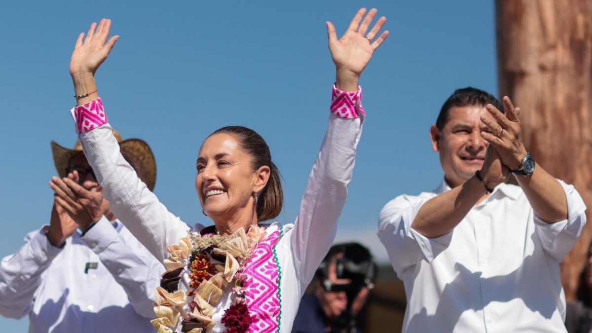 Claudia Sheinbaum y Alejandro Armenta