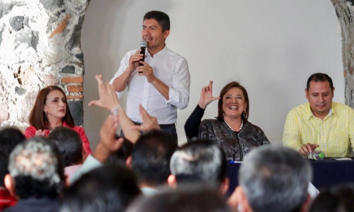 Eduardo Rivera y Xóchitl Gálvez