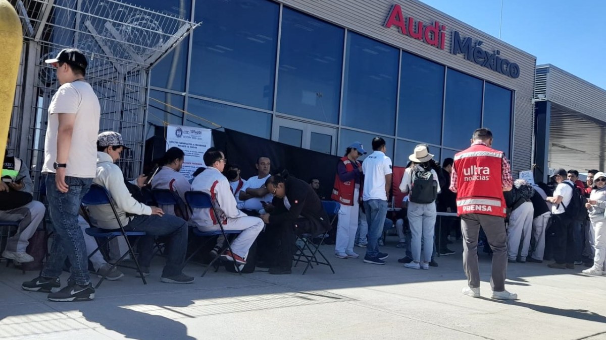 Huelga trabajadores Audi / Arturo Cravioto