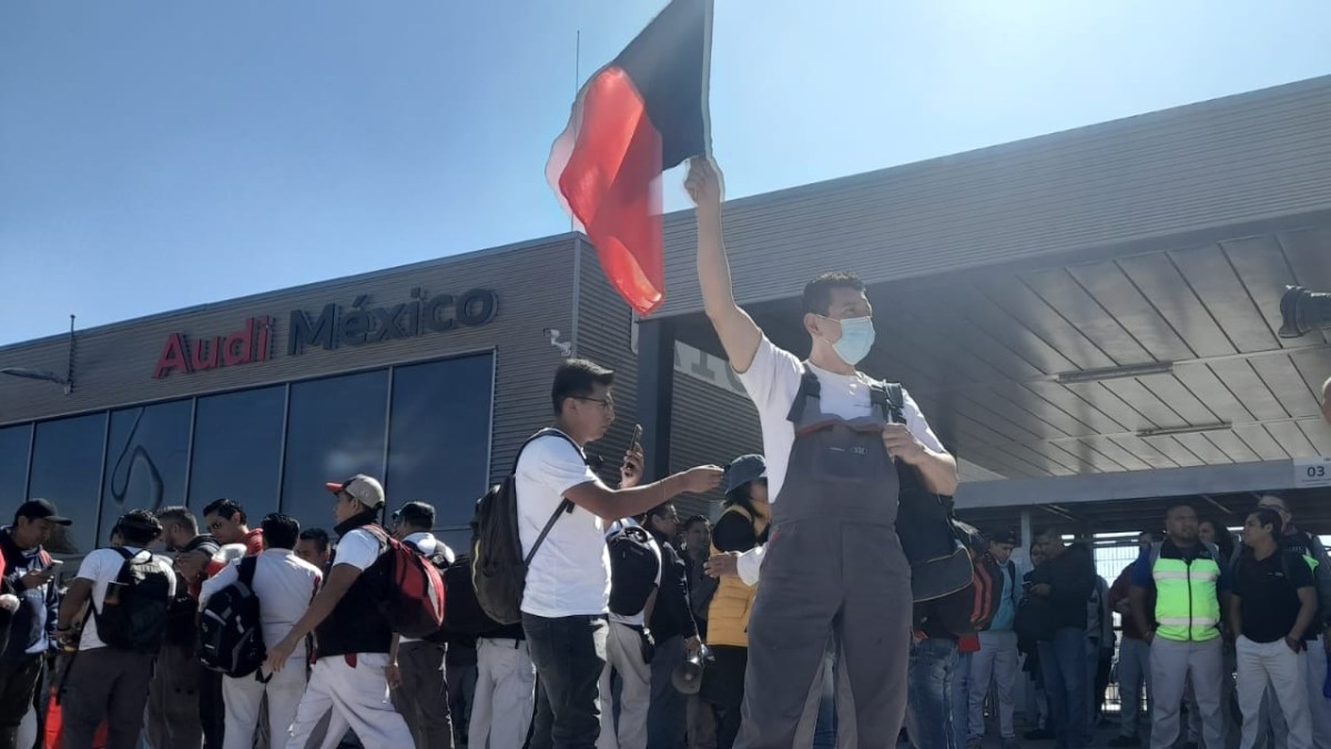 Huelga trabajadores Audi / Arturo Cravioto