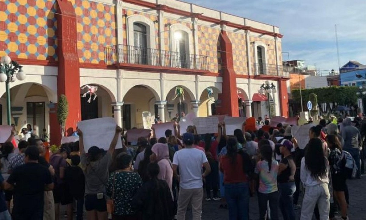 Protesta en Izúcar