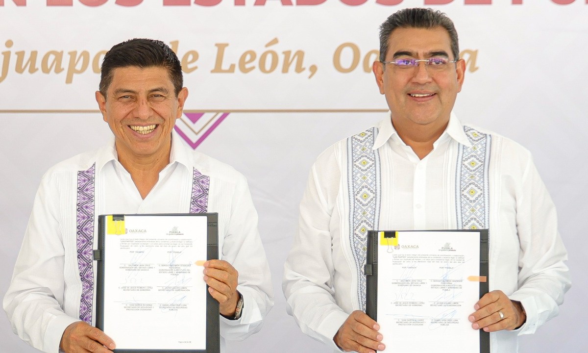 Sergio Salomón y Salvador Jara