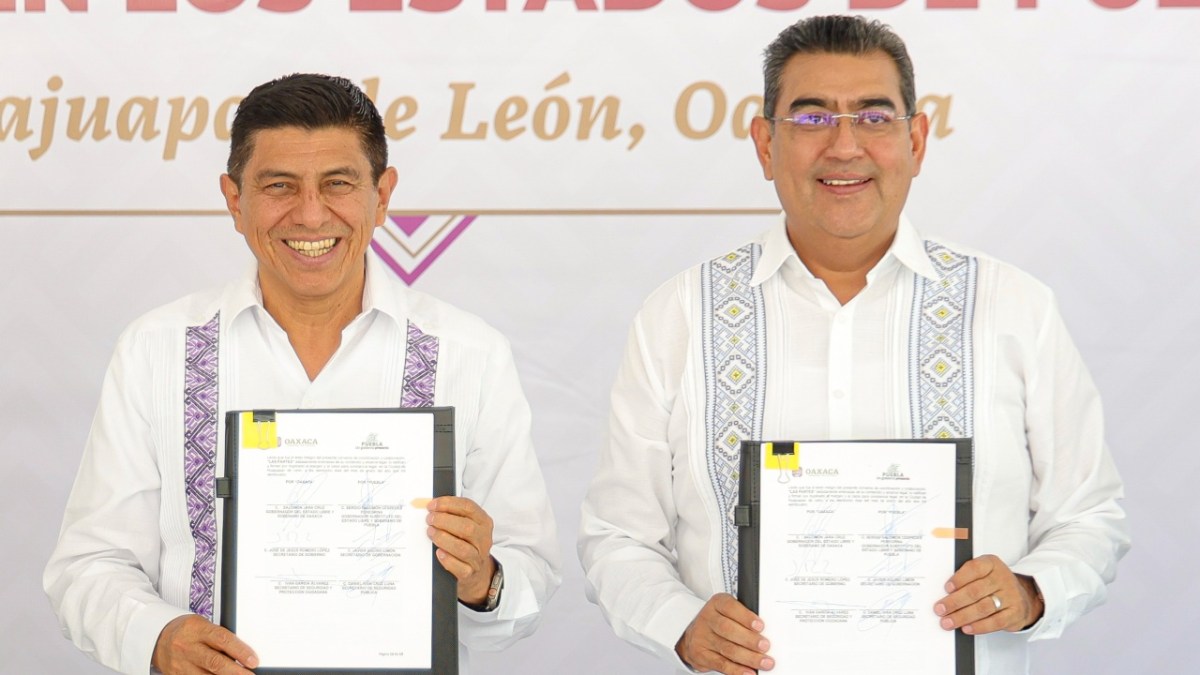 Sergio Salomón y Salvador Jara