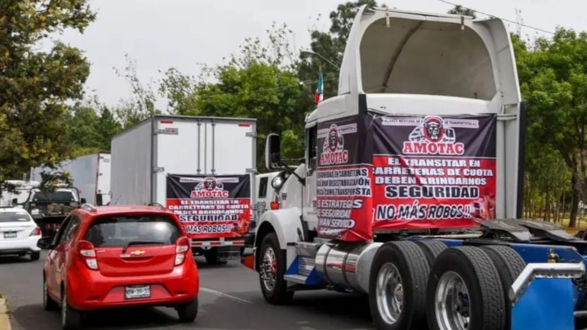 Bloqueos camioneros AMOTAC 15 02 24