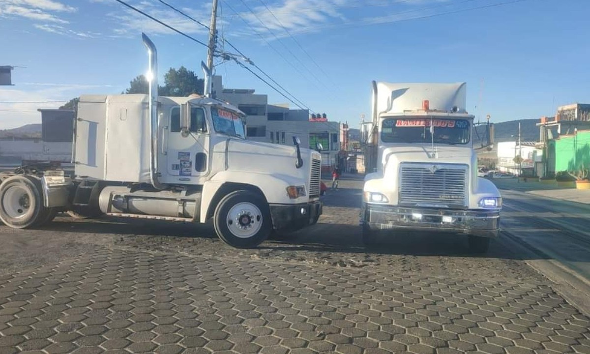 Bloqueos camioneros AMOTAC