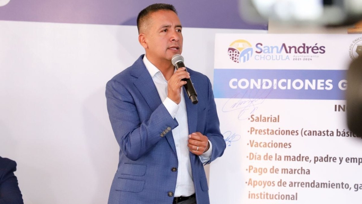 Edmundo Tlatehui /San Andrés Cholula /Aumento salario