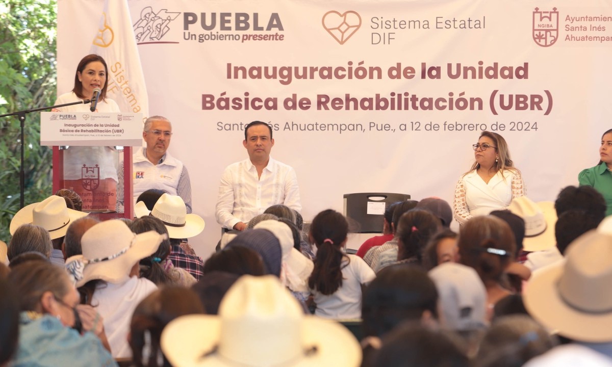 Gabriela Bonilla /Entrega Unidad Rehabilitación