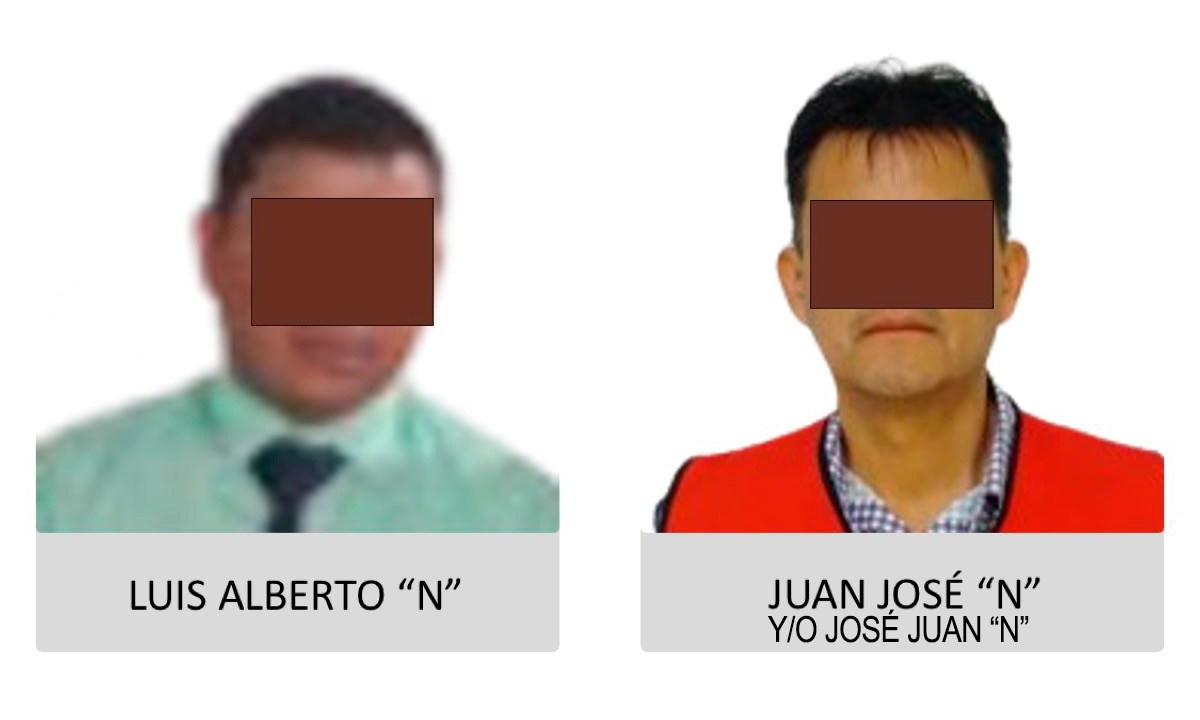 Luis Alberto y Juan José /Presuntos secuestrradores