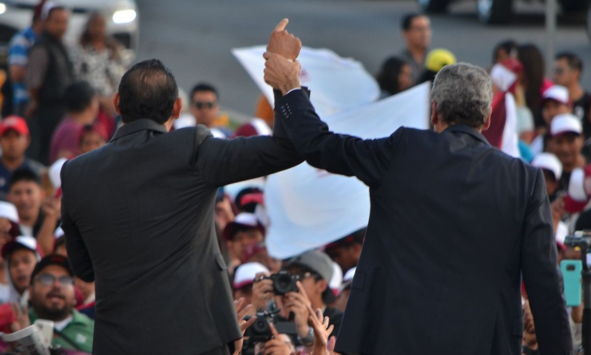 Alejandro Armenta y José Chedraui