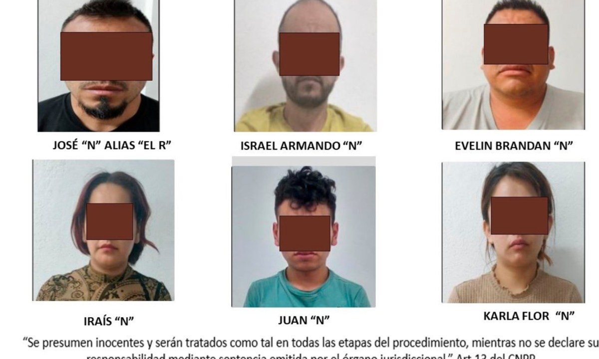 Detenidos /Presunta banda del Bukanas