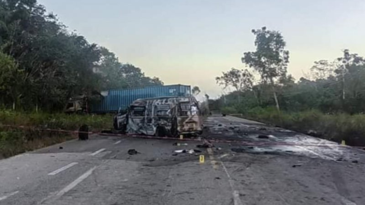 Foto: Central Municipal. Las investigaciones continuarán luego de que ambos conductores se recuperen de sus lesiones y así poder determinar responsabilidades.