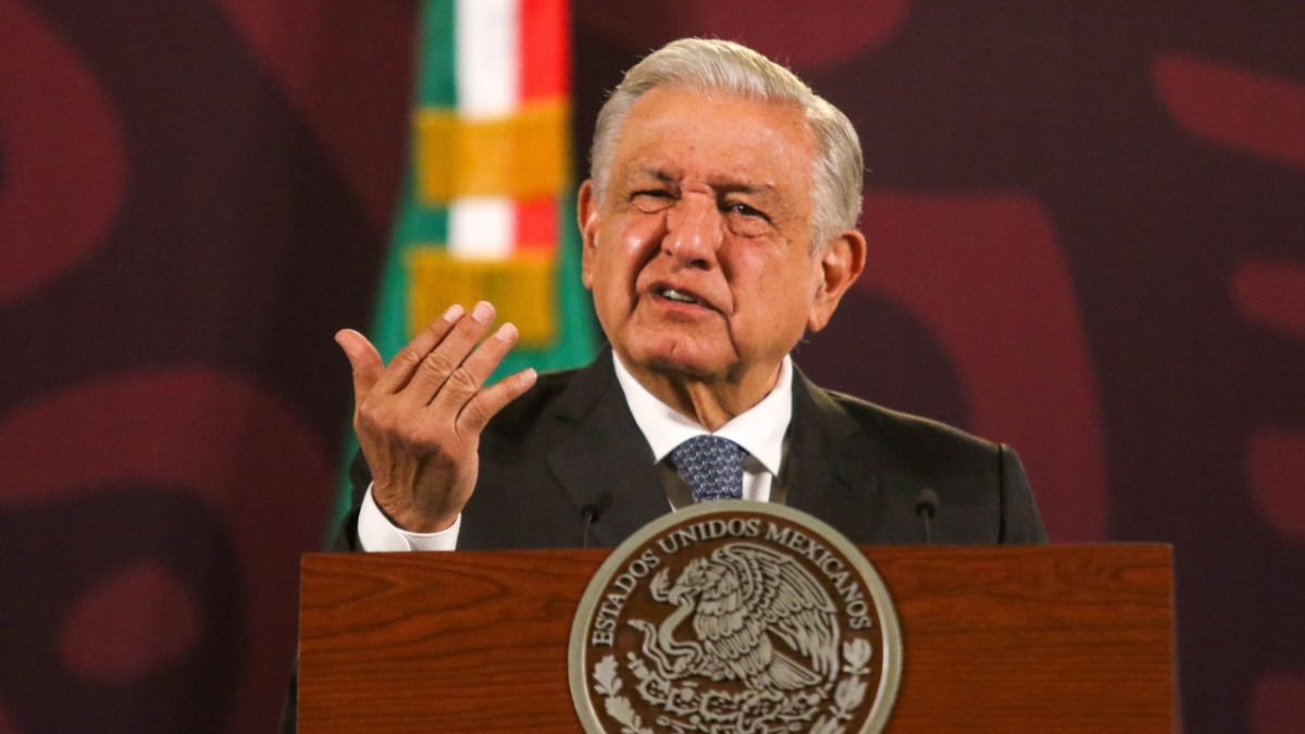 Foto: Cuartoscuro. El presidente habló sobre el empresario Salinas Pliego en su conferencia matutina.