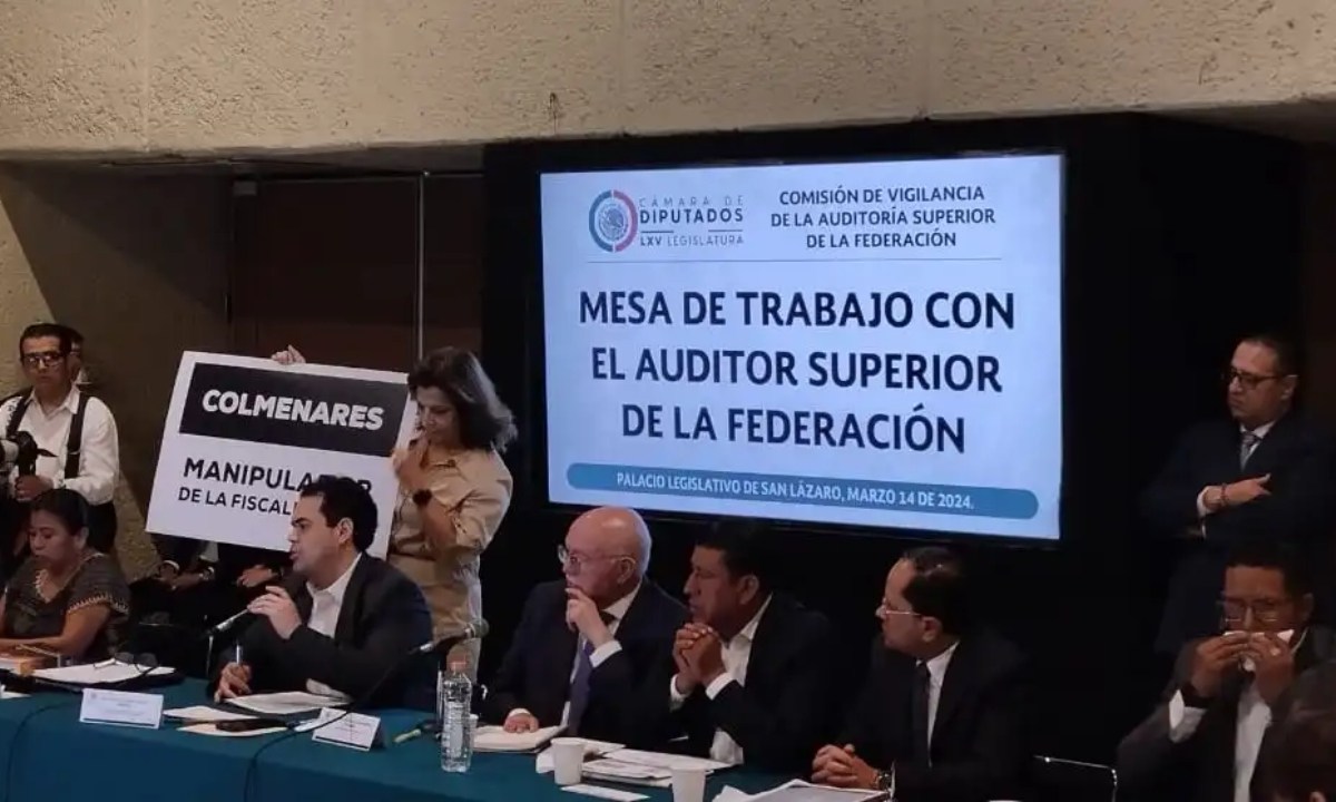 Tunden a Auditor superior de la federación