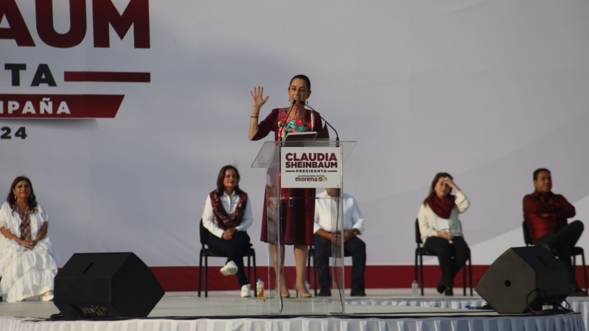 Claudia Sheinbaum presenta sus propuestas de campaña