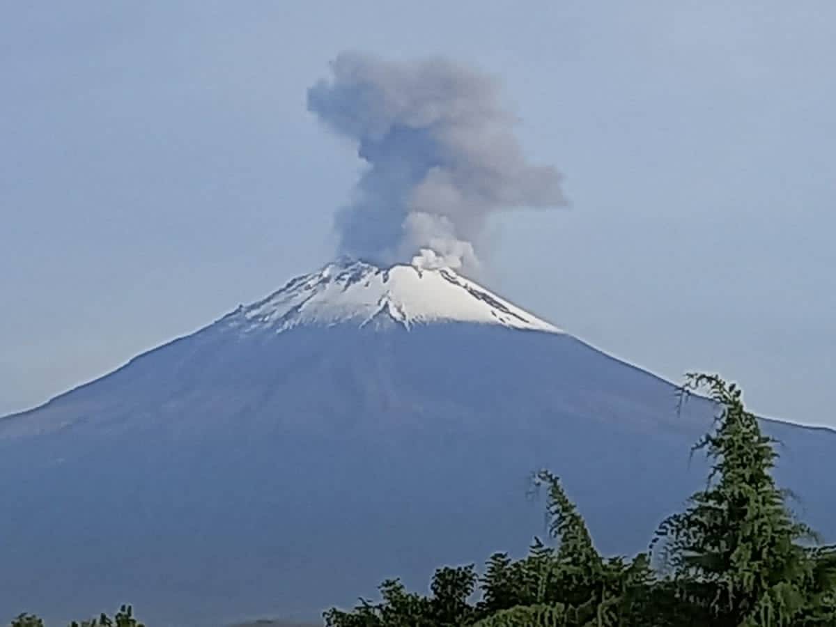 Volcán Popocatépetl /Archivo