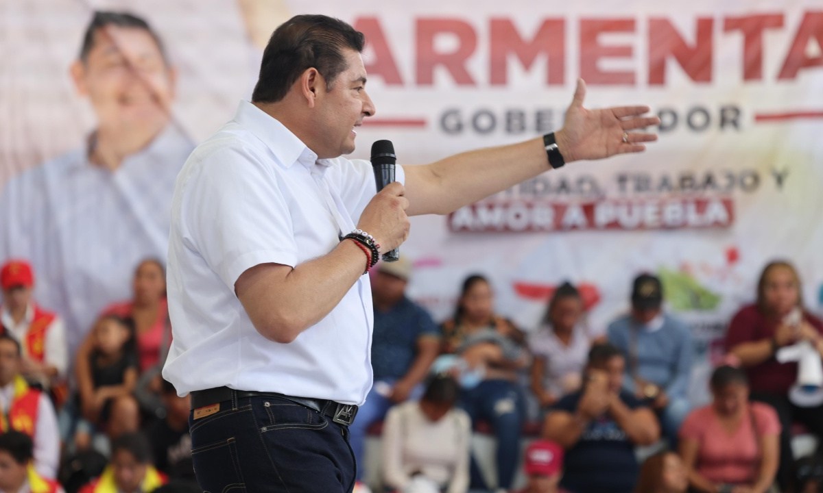 Alejandro Armenta Mier /Candidato a la gubernatura de Puebla /4 de abril 24