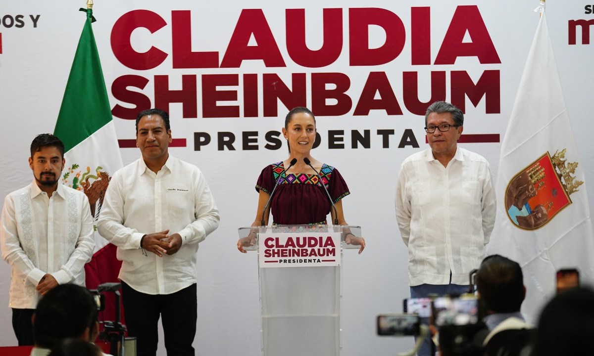 Claudia Sheinbaum /En Tapachula