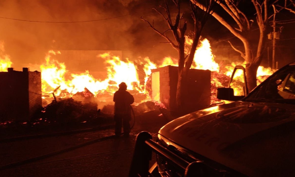 Los incendios en Cuautlancingo dejaron saldo de una persona muerta