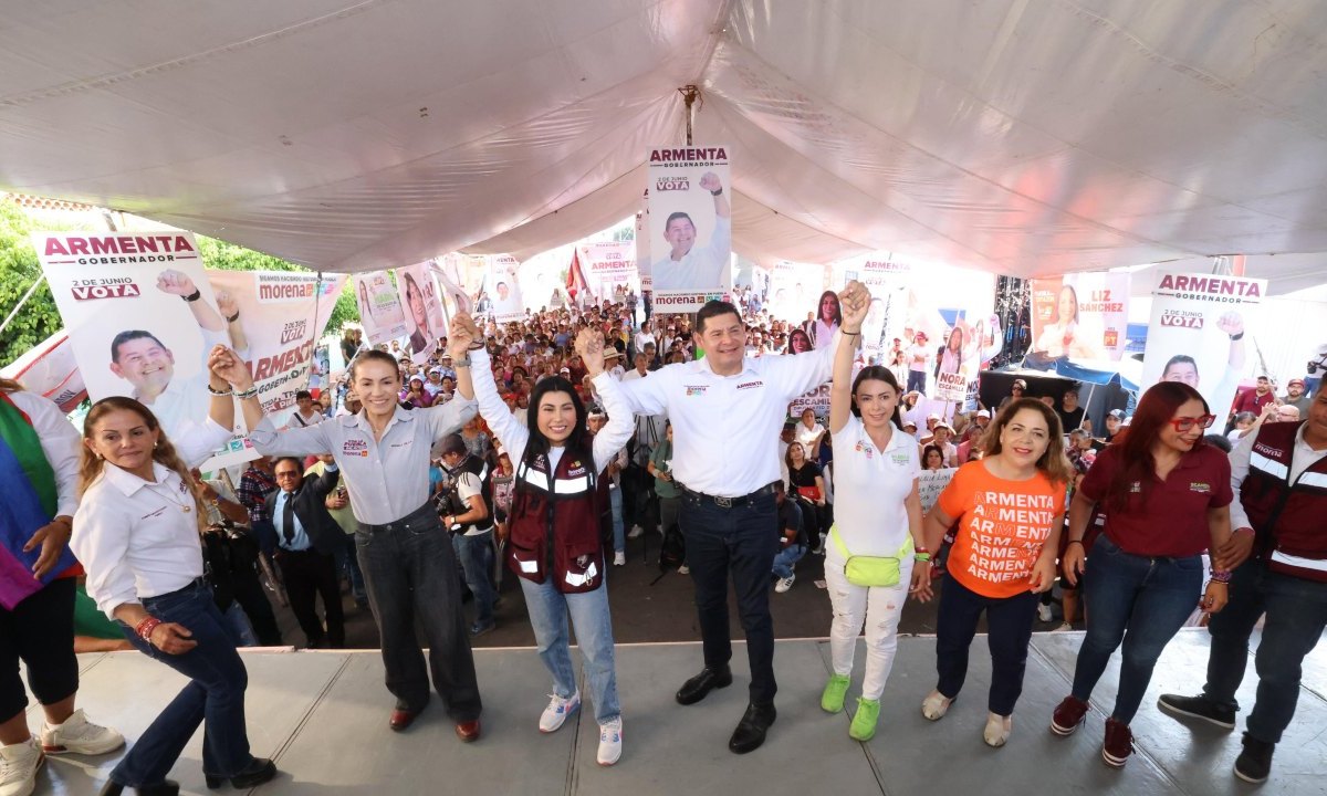 Alejandro Armenta, candidato a la gubernatura /Morena