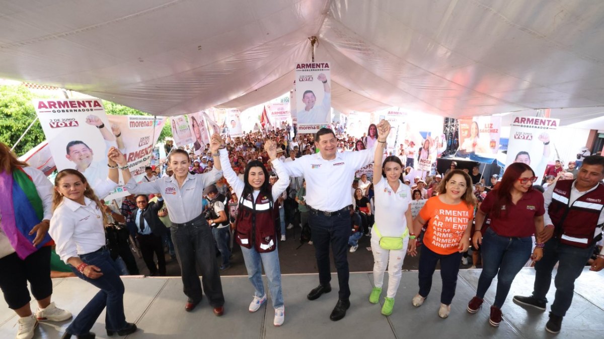 Alejandro Armenta, candidato a la gubernatura /Morena