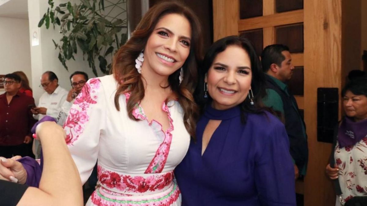 Beatriz Manrique y Olivia Salomón