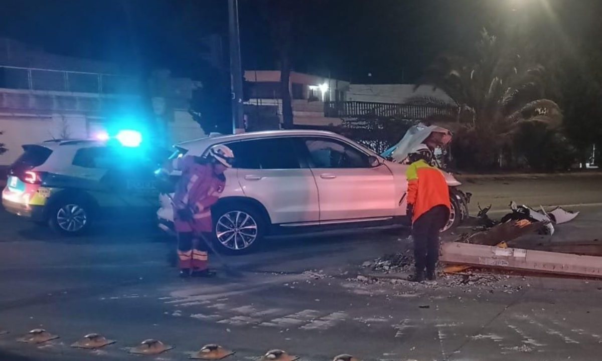 Choque BMW Puebla/Josél Moctezuma