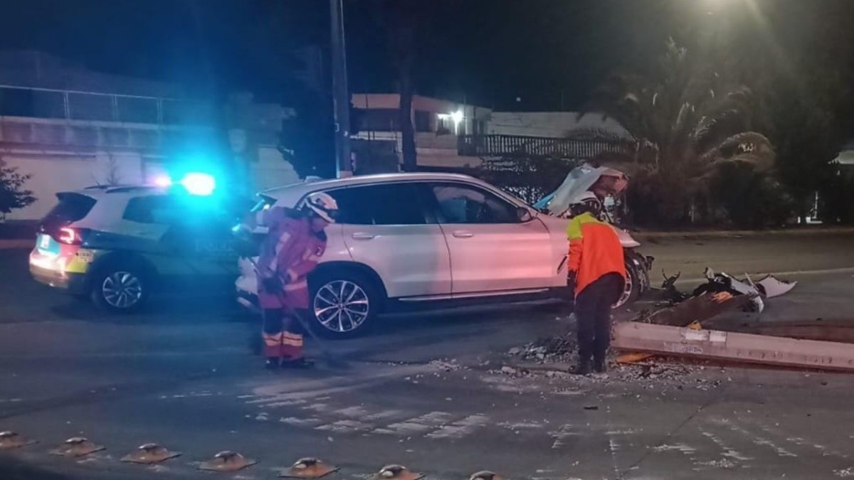 Choque BMW Puebla/Josél Moctezuma