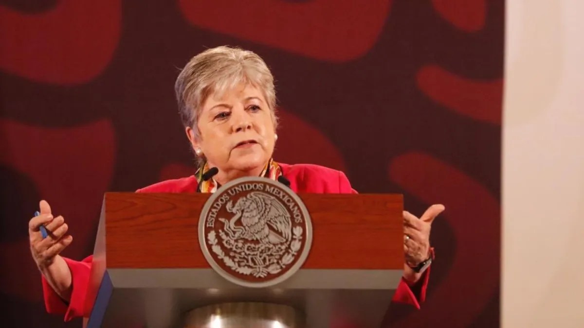 Foto: X @aliciabarcena | SRE seguirá dialogo con Ecuador solo a través de la Corte Internacional de Justicia