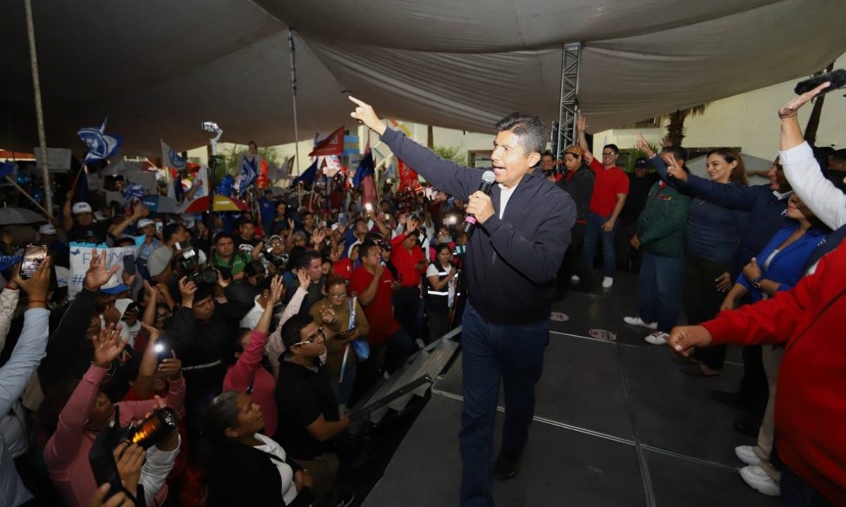 Eduardo Rivera, candidato a gobernador