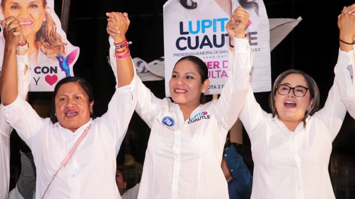 Lupita Cuautle, candidata a la alcaldía de San Andrés Cholula