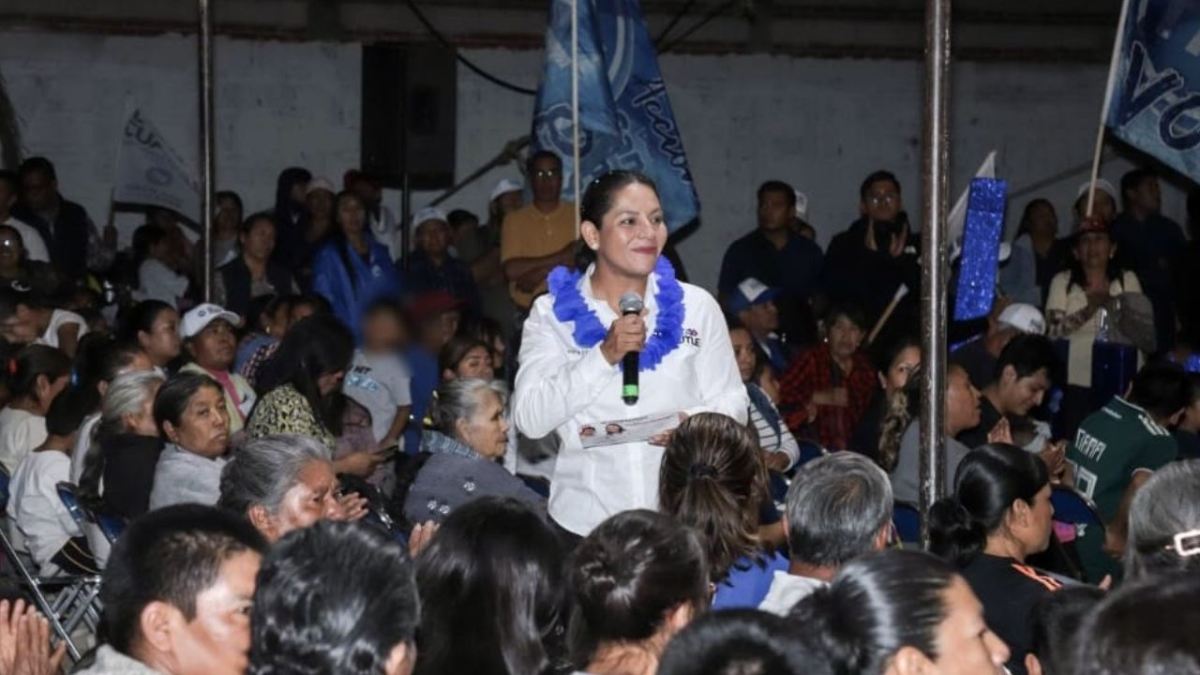 Lupita Cuautle, candidata del PAN a la alcaldía de San Andrés Cholula