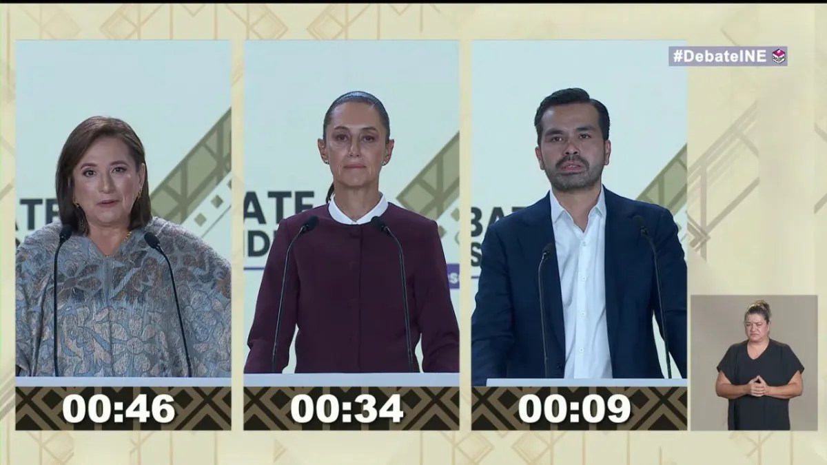 Foto: INE. La organización de los tres debates presidenciales tendría un costo de al menos 40.8 millones de pesos: informes preliminares del INE.