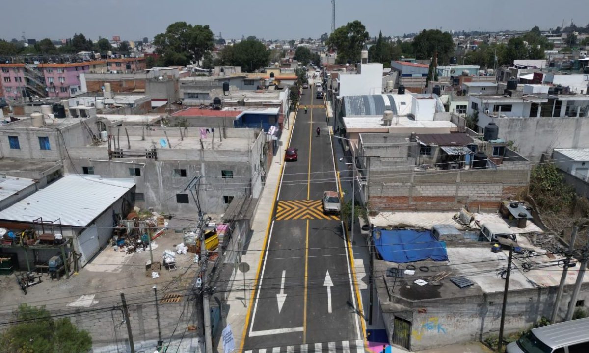 Vialidad colonia Naciones Unidas, Puebla