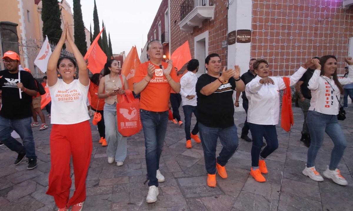 Fernando Morales invitó al voto el próximo 2 de junio y recordó que nadie puede amenazar ni condicionar las decisiones electorales | Foto: Especial