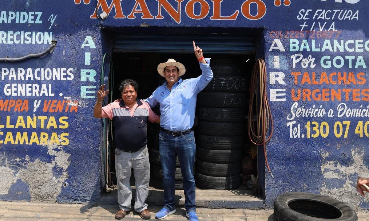 Manolo Herrera pide a la ciudadanía fortalecer la democracia ejerciendo su derecho al voto. | Foto: Especial