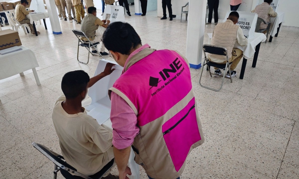 Solamente pudieron participar hombres y mujeres que están bajo prisión preventiva | Foto: Especial