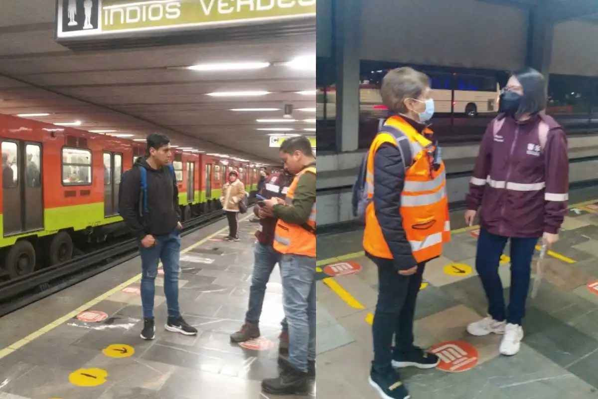 Foto: Archivo/ Adulto Mayor muere en la estación Indios Verdes