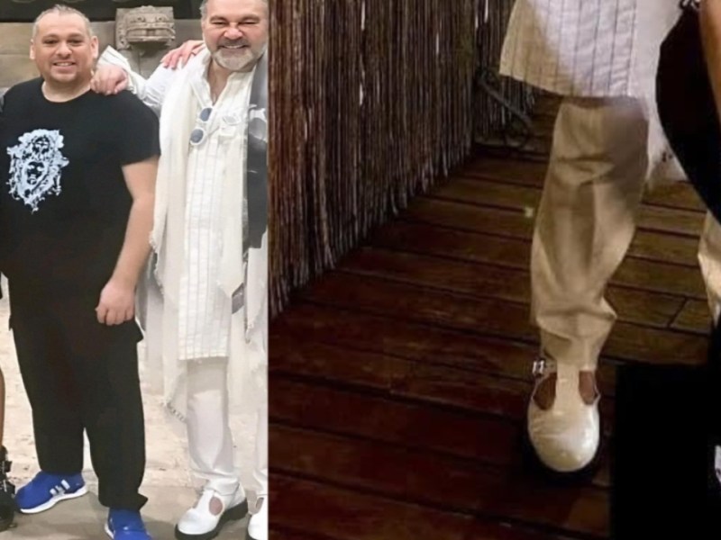 Manuel Mijares es criticado en redes por sus zapatos