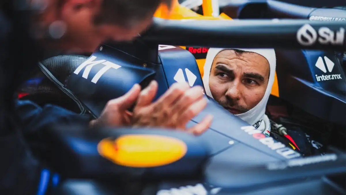 Foto: Sergio Perez. El piloto mexicano apenas logró recuperar ese puesto logrado en la clasificación del sábado.