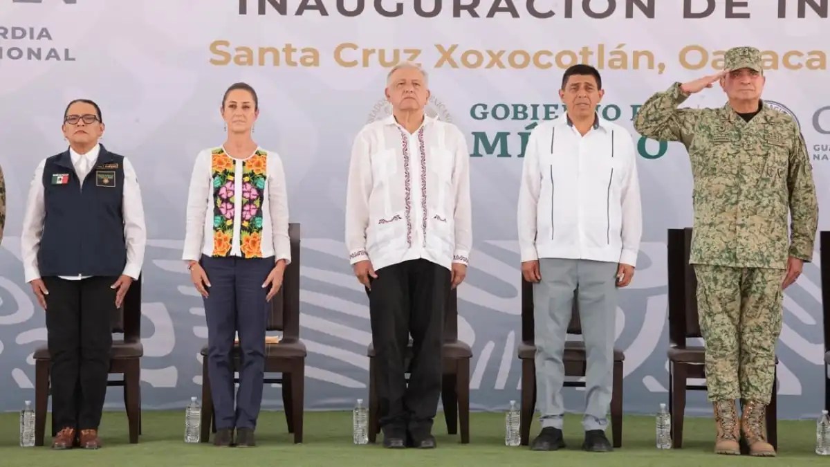 Foto: Especial. Dijo que esta institución tiene el objetivo de la seguridad pública, “de cuidar al pueblo de México con disciplina, honestidad, con entrega, procurando justicia y paz”.