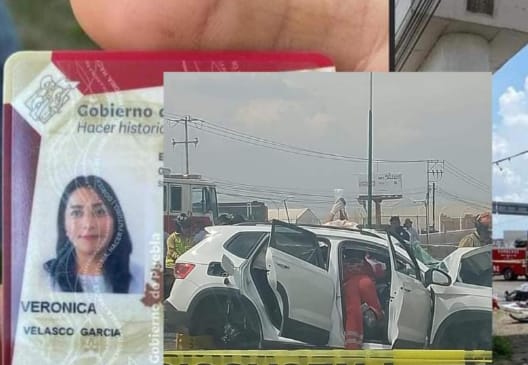 Verónica Velasco García, una joven poblana de 26 años, falleció en el hospital tras un accidente automovilístico ocurrido ayer por la tarde en San Juan del Río, Querétaro